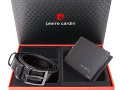 Pierre Cardin | Set cadou barbati GBS778 - cu protectie RFID 125 cm